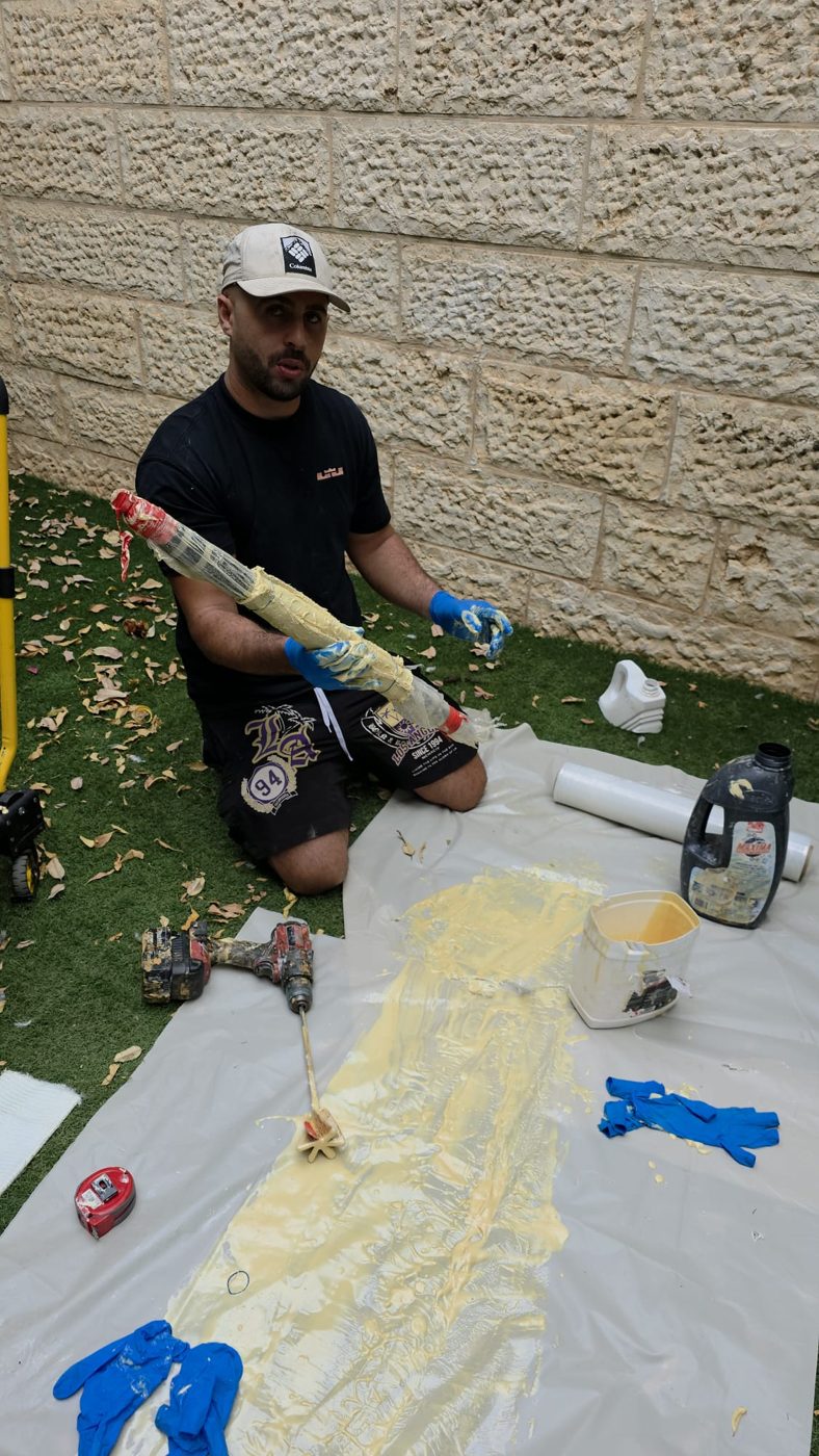 טלאי מוכן להחדרה