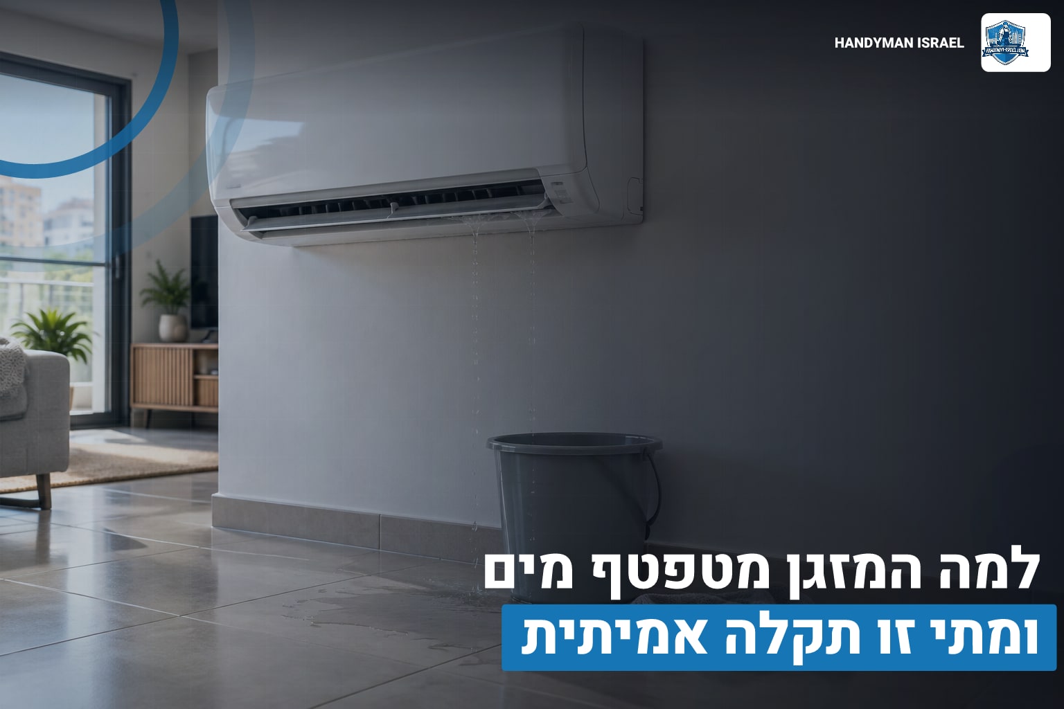 דף הבית 6 למה המזגן מטפטף
